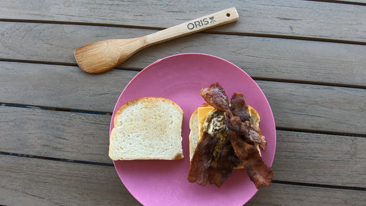 Breakfast is tasty and easy on the ORIS